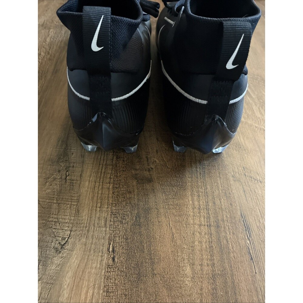 Nike Vapor Edge Pro 360 2 Black Grey Football Cleats Men Size 10.5 DA5456-010 - Picture 5 of 6